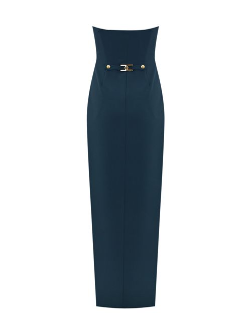 Abito Red Carpet in crepe con bottoni Elisabetta Franchi | ABR0456E2EA8